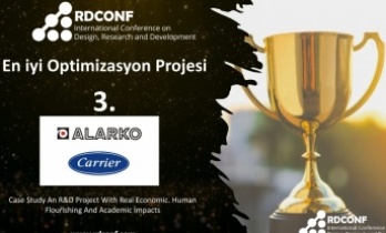 Alarko Carrıer Ar-Ge çalışmasıyla  İnovasyon Ödülünü kucakladı